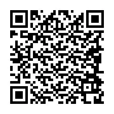 QR-Code für Telefonnummer +19084928326