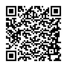 Código QR para número de teléfono +19084934578