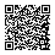 Kode QR untuk nomor Telepon +19084963433