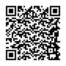 QR Code pour le numéro de téléphone +19084991255