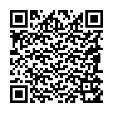 Código QR para número de teléfono +19085151258