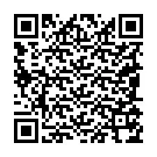 QR-koodi puhelinnumerolle +19085174194