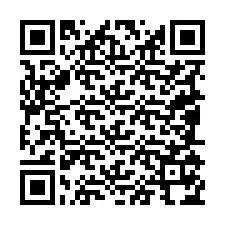 Código QR para número de telefone +19085174198