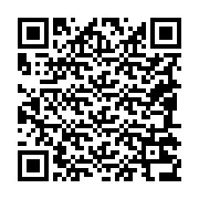 Código QR para número de teléfono +19085236809