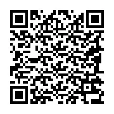 Kode QR untuk nomor Telepon +19085236818
