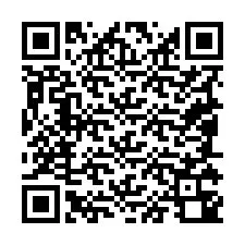 Kode QR untuk nomor Telepon +19085340189