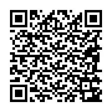 Codice QR per il numero di telefono +19085343453