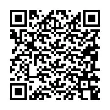 Código QR para número de teléfono +19085348553