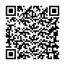 Código QR para número de teléfono +19085349811