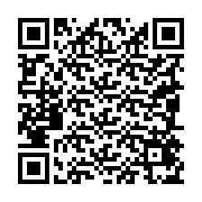 Código QR para número de teléfono +19085475624