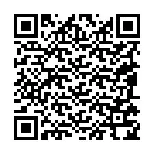 Código QR para número de telefone +19085724158