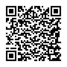 QR kód a telefonszámhoz +19085753445