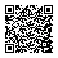 Codice QR per il numero di telefono +19085883385