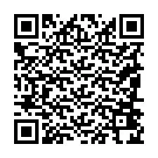 Código QR para número de teléfono +19086424391