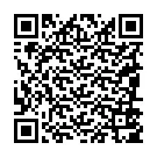 Código QR para número de teléfono +19086505860