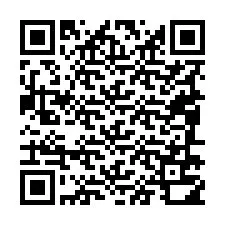 Codice QR per il numero di telefono +19086710143