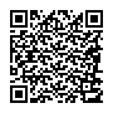 Codice QR per il numero di telefono +19086713256