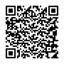 Código QR para número de teléfono +19086714830