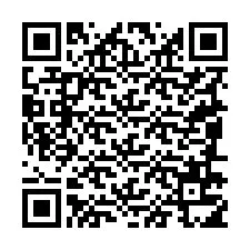 Código QR para número de teléfono +19086715584