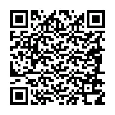 Código QR para número de telefone +19086718986