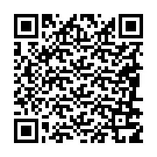 Kode QR untuk nomor Telepon +19086719256