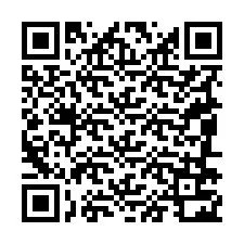 Código QR para número de teléfono +19086722210