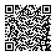 QR-kood telefoninumbri jaoks +19086746196