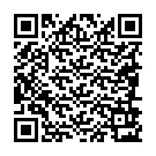 Código QR para número de telefone +19086923486