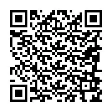 Codice QR per il numero di telefono +19086924207