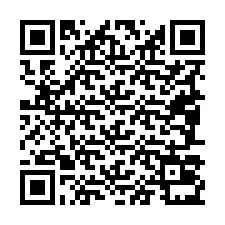 Código QR para número de teléfono +19087031423