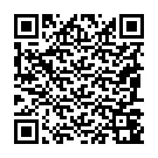 QR-код для номера телефона +19087041145