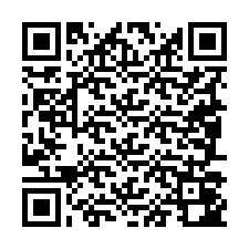 Kod QR dla numeru telefonu +19087042236