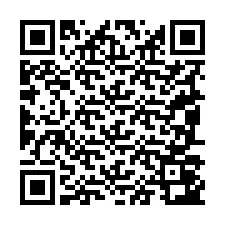 Codice QR per il numero di telefono +19087043370