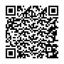 QR-код для номера телефона +19087043429