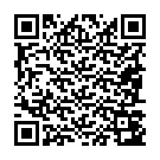 Kode QR untuk nomor Telepon +19087043477