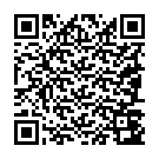 Código QR para número de teléfono +19087043938