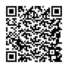 QR код за телефонен номер +19087047615