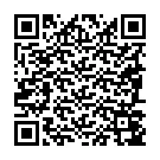 Kode QR untuk nomor Telepon +19087047616