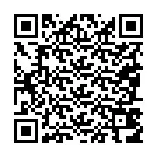 Código QR para número de teléfono +19087416463