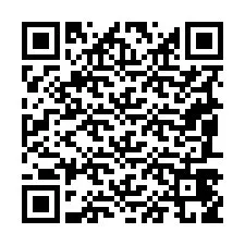 Código QR para número de telefone +19087459845