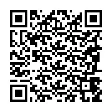 Codice QR per il numero di telefono +19087459852