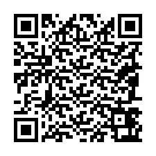 QR-код для номера телефона +19087463419