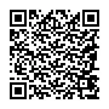 QR kód a telefonszámhoz +19087477358