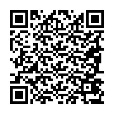 QR Code pour le numéro de téléphone +19087477363