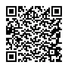 Codice QR per il numero di telefono +19087479301