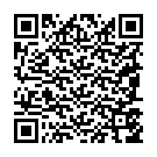 Codice QR per il numero di telefono +19087556190