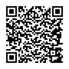 QR Code pour le numéro de téléphone +19087583823