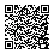 QR-код для номера телефона +19087590764