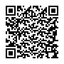 Código QR para número de teléfono +19087594334