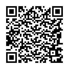 Código QR para número de teléfono +19087601554